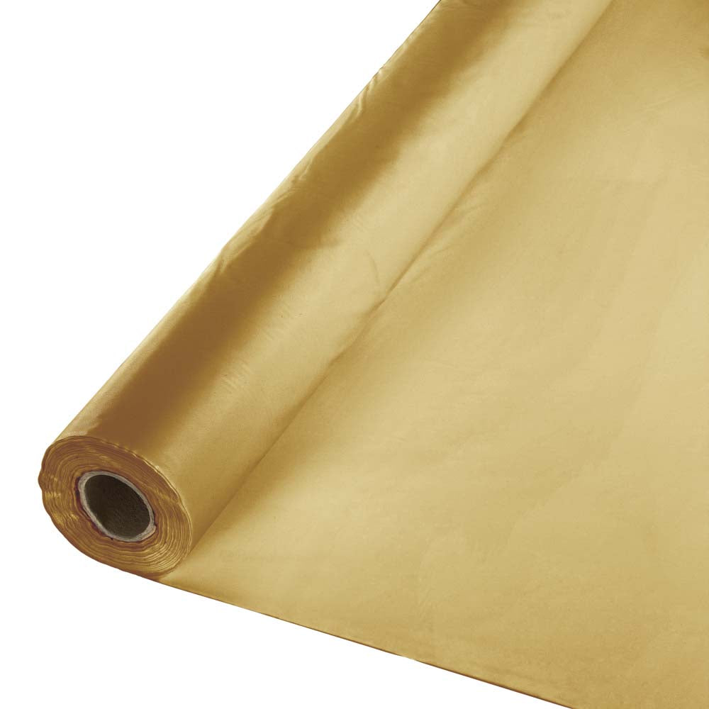 Glittering Gold Banquet Roll 40&quot; x 100&#39;