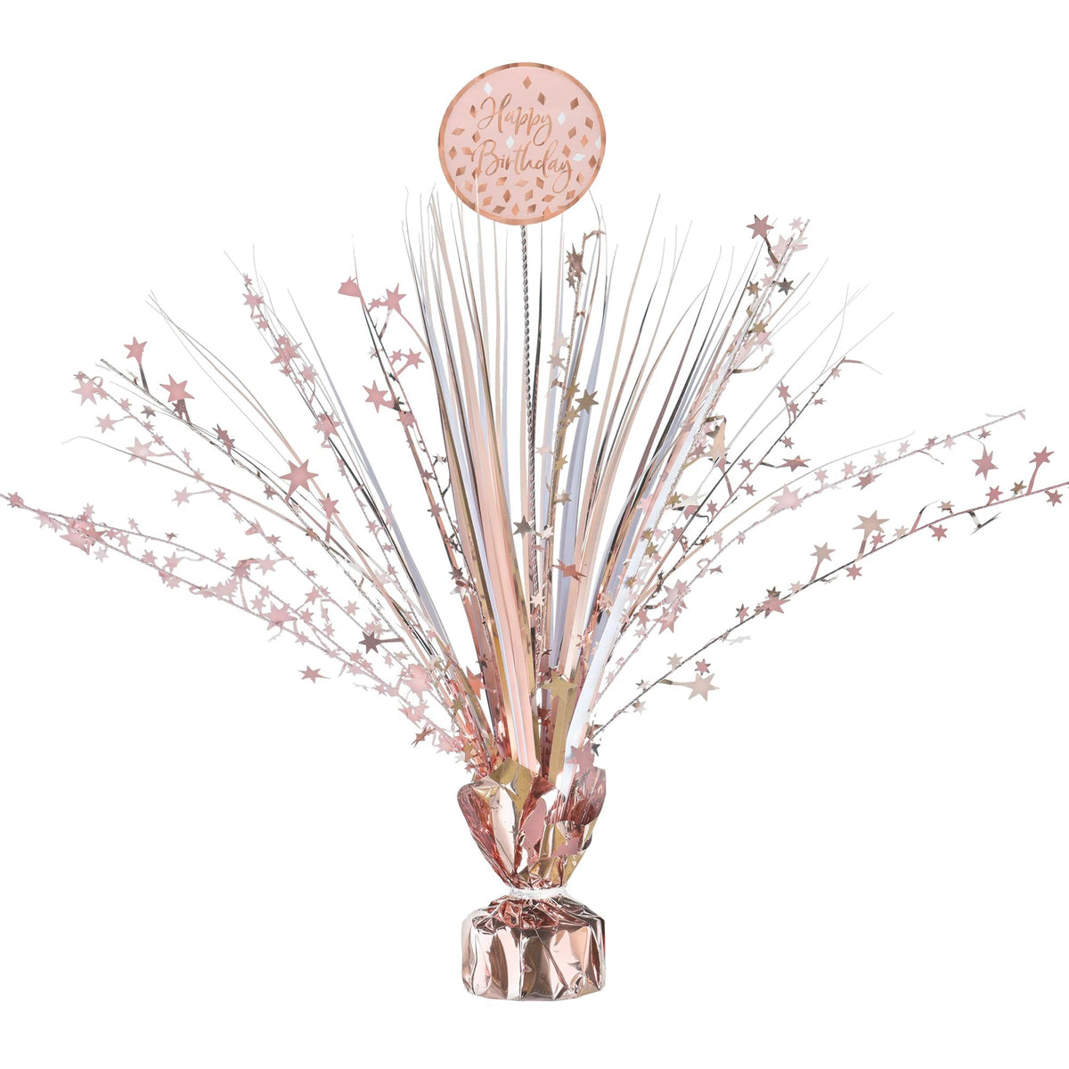 Blush Birthday Spray Centerpiece