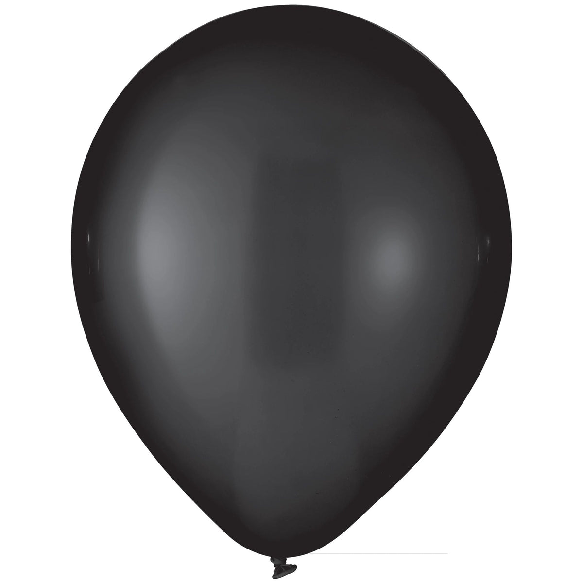 12&quot; Luxaire Latex Balloon - Jet Black