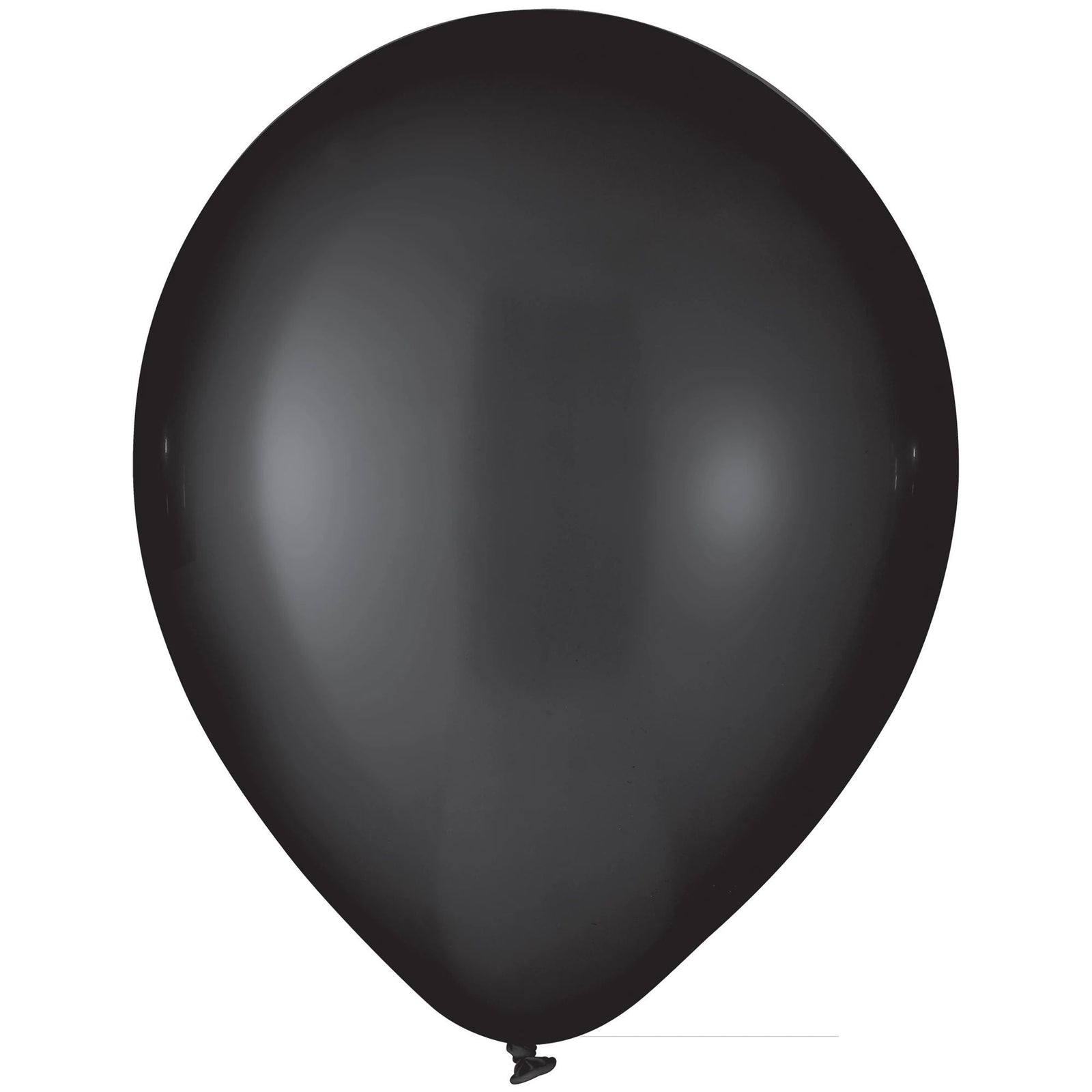 12" Luxaire Latex Balloon - Jet Black