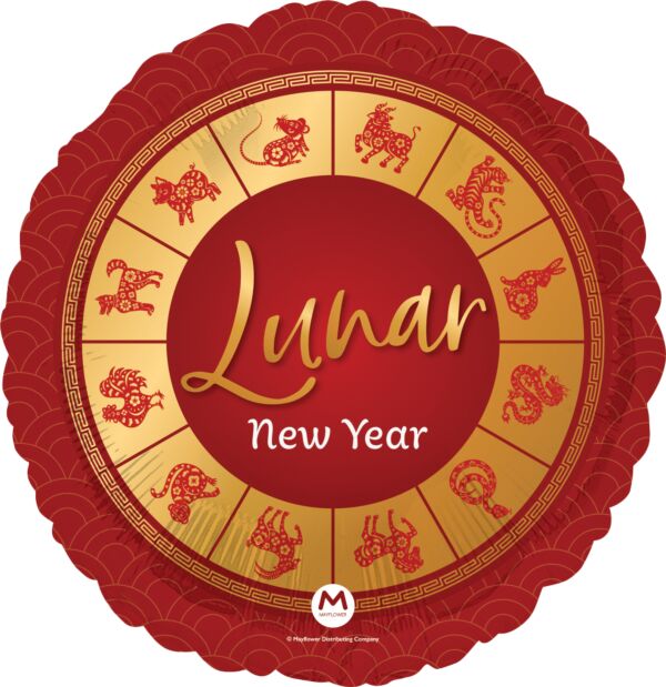 18&quot; Lunar New Year Foil Balloon