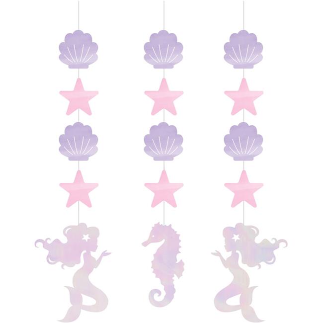 Mermaid Shine Hanging Cutout