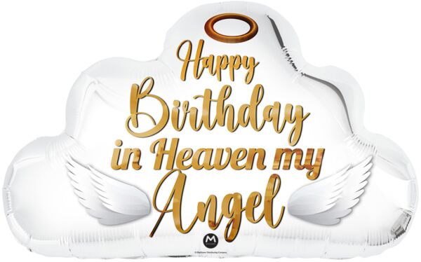 28" Happy Birthday in Heaven