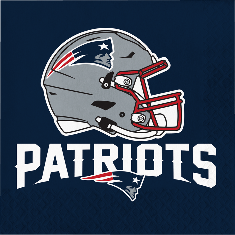 New England Patriots Lunch Napkins 16ct 