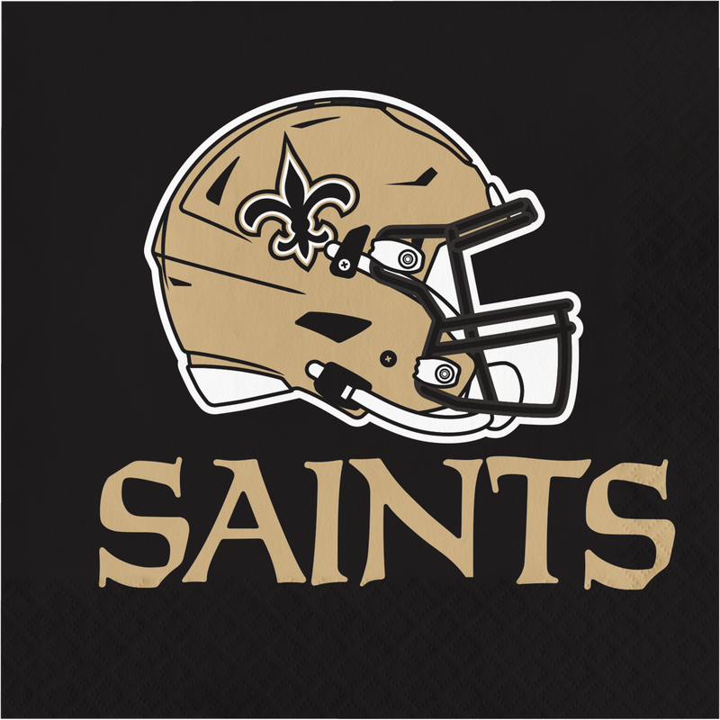 New Orleans Saints Lunch Napkins 16ct 