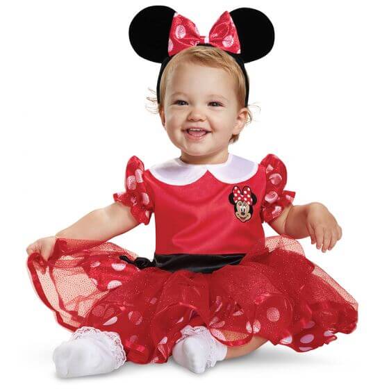 Red Minnie Mouse Toddler Costume