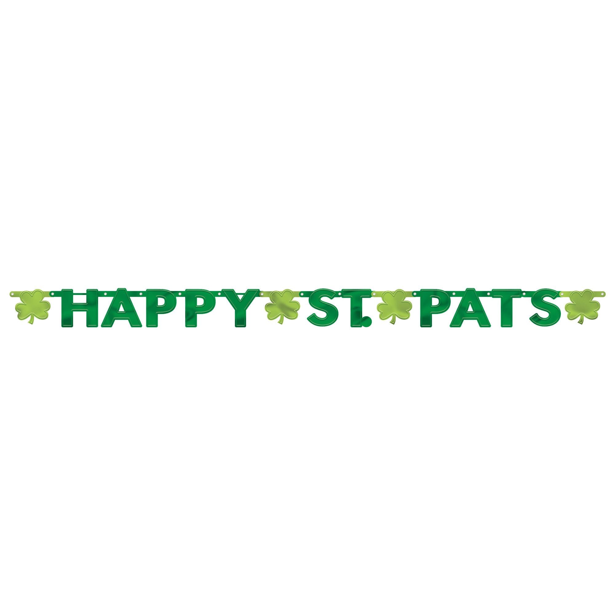 St. Patrick's Day Letter Banner