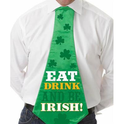 Green St. Patrick&#39;s Day Jumbo Tie