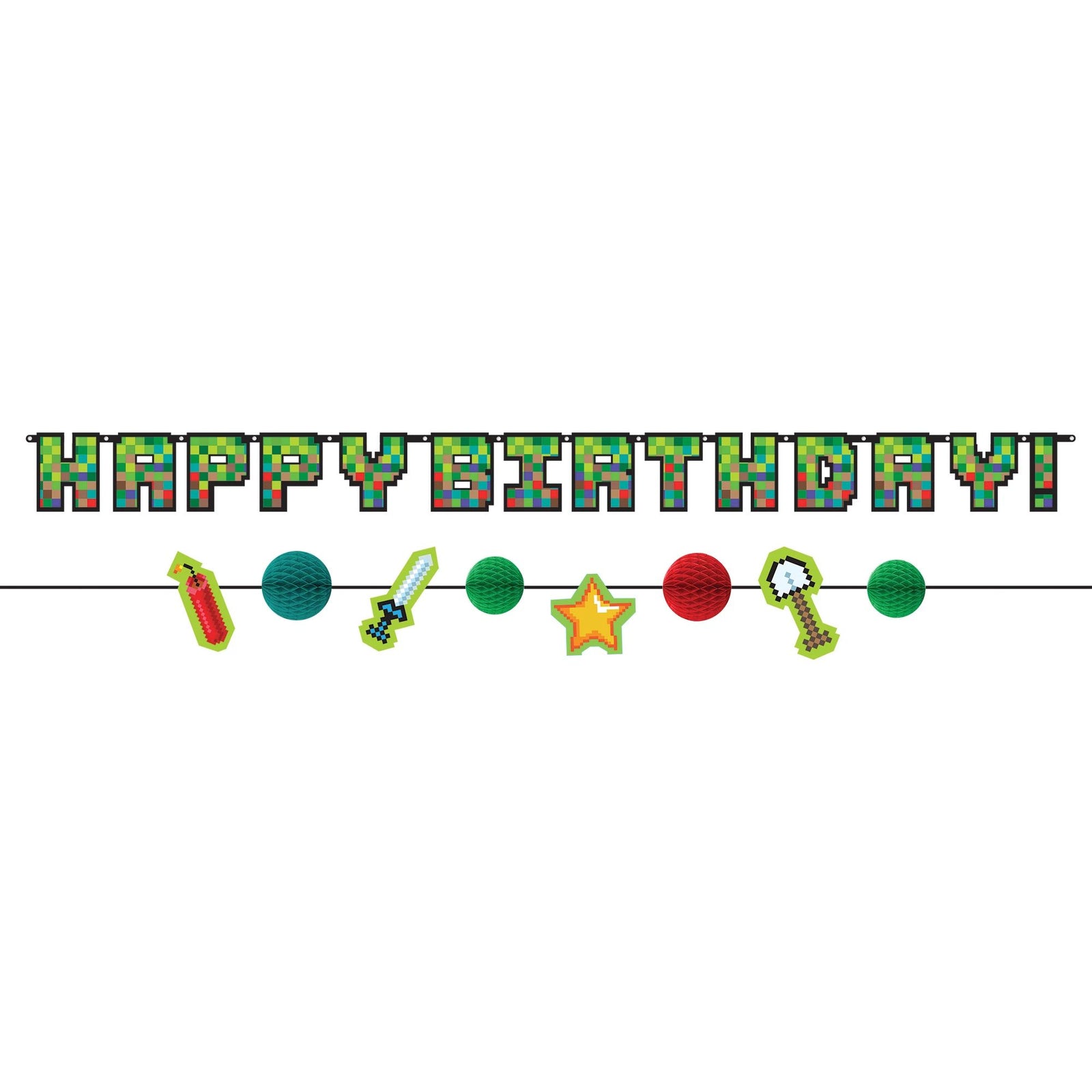 Pixel Party Banner Kit