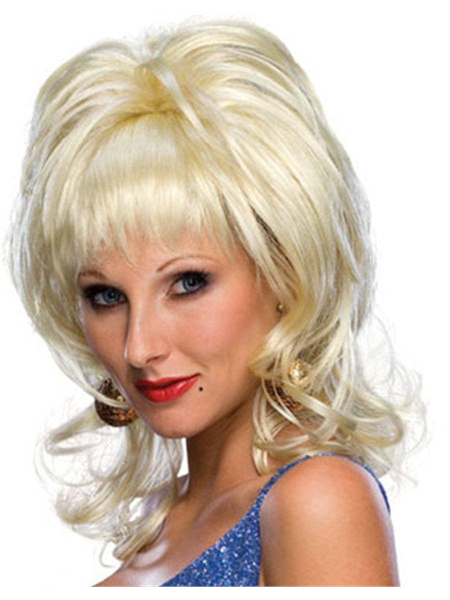 Women's Blonde Country Singer wig