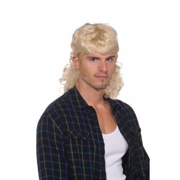 Wig-blonde Mullet