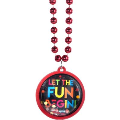 Let the fun Begin necklace