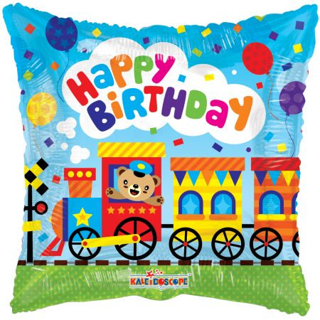 130 18&quot; BIRTHDAY CHOO CHOO FOIL BALLOON