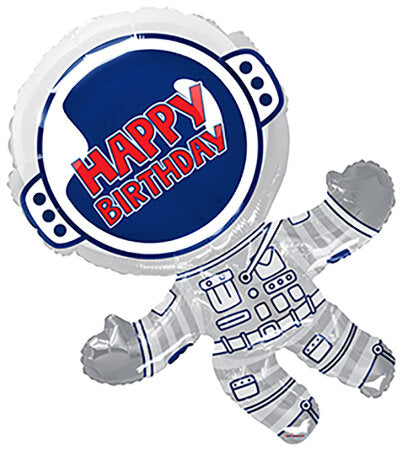 216 36&quot; Astronaut Jumbo Shaped Foil Balloon