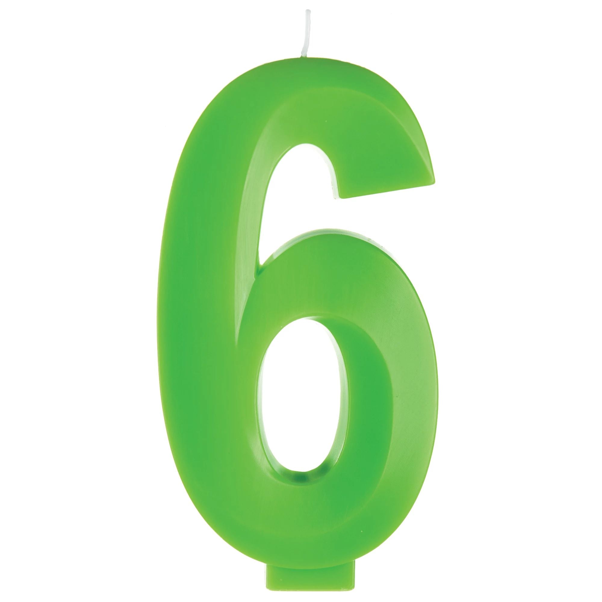 #6 Facet Candle - Green