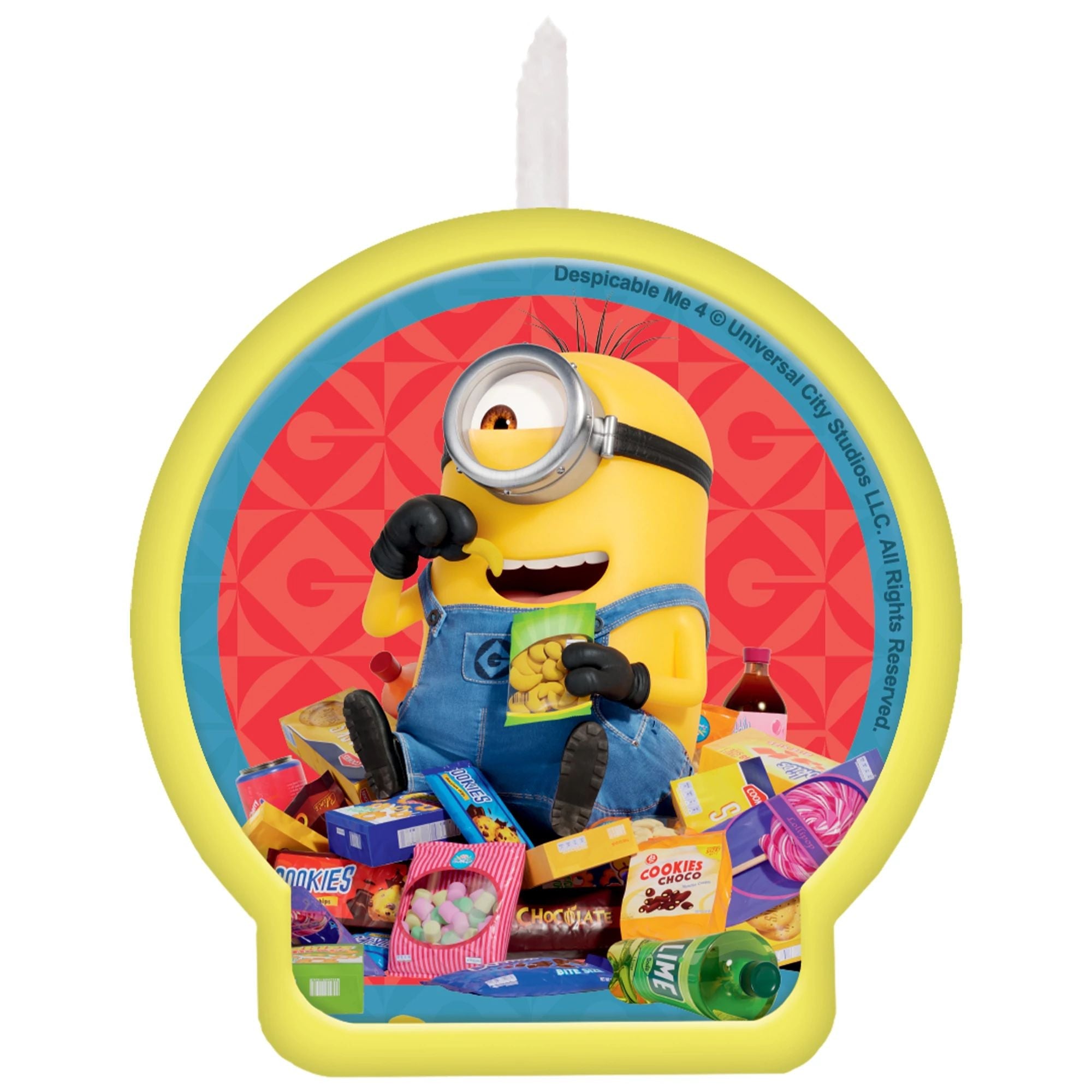 Despicable Me Birthday Candle