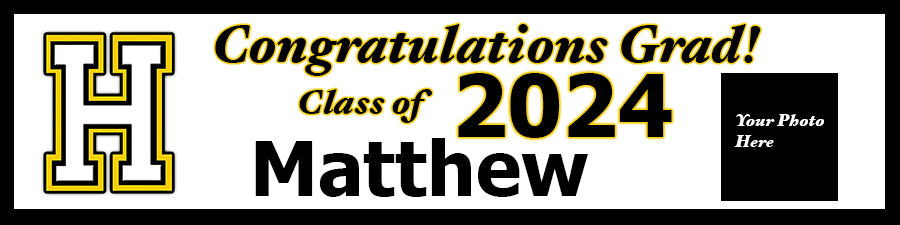 Hendersonville High School Custom Banner 2024