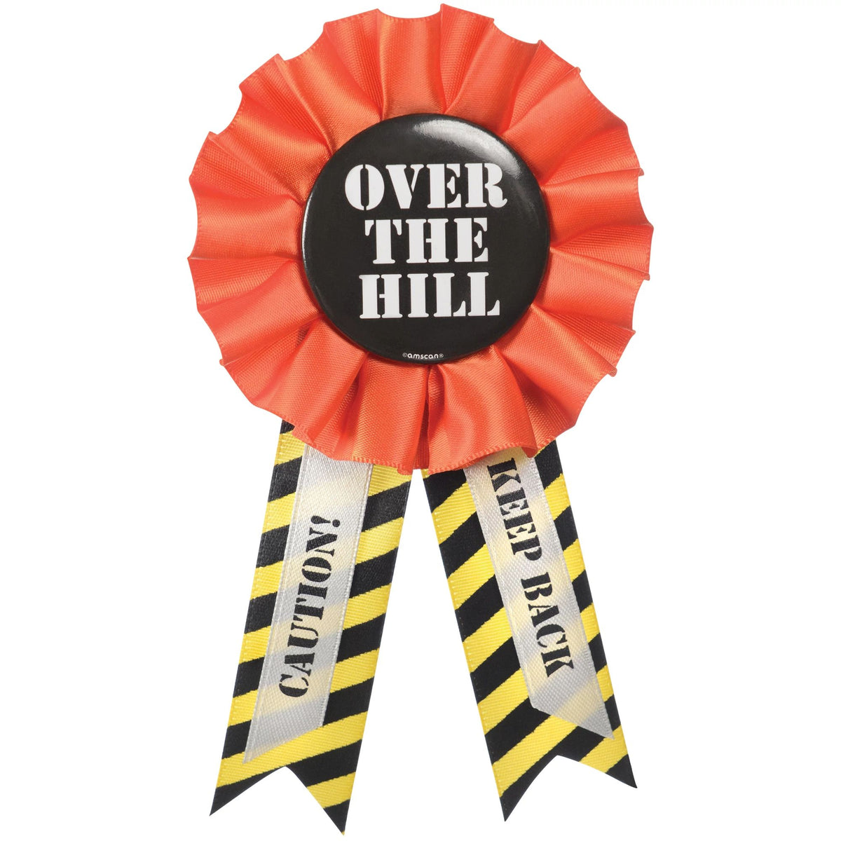 Over the Hill Construction Award Ribbon