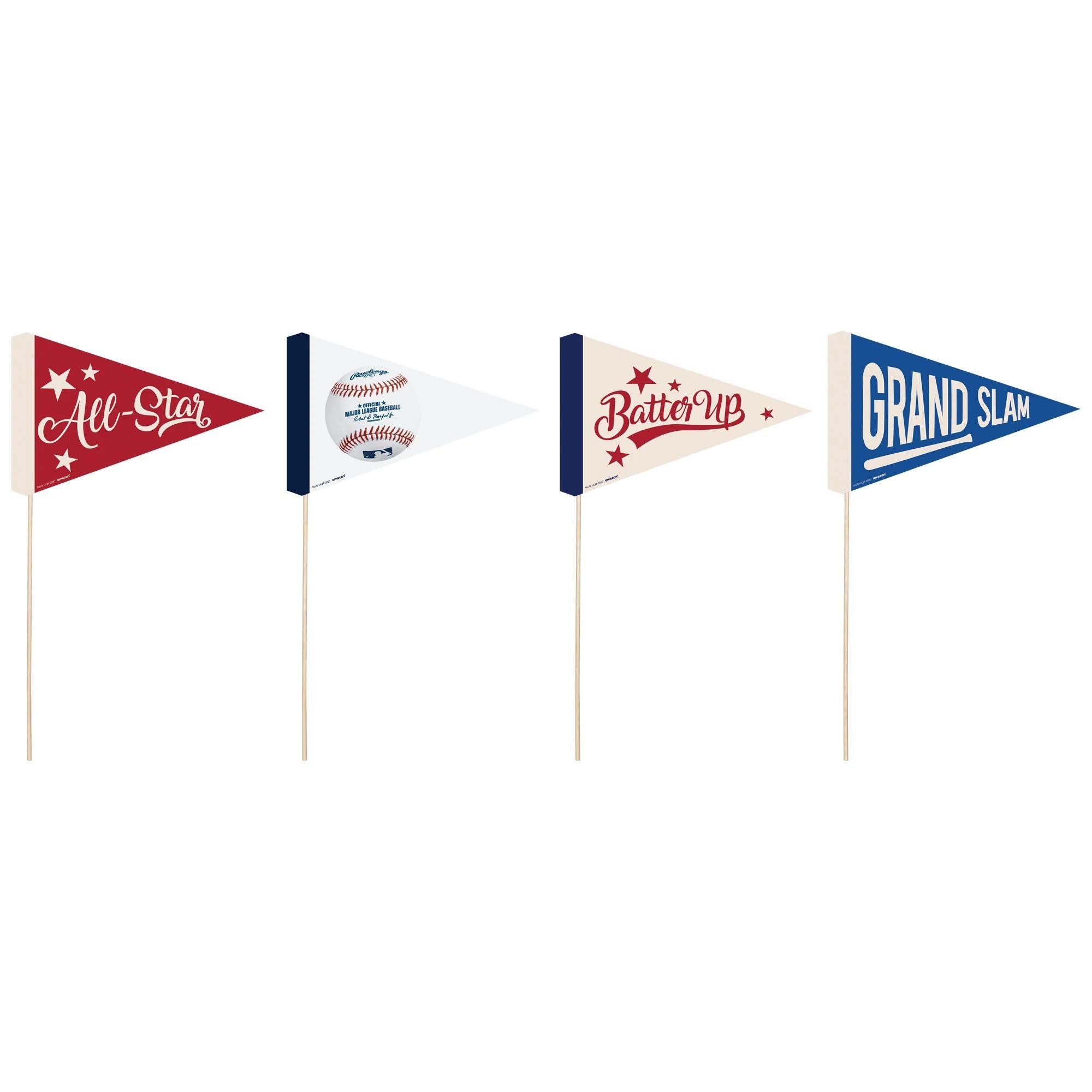 MLB Small Pennants