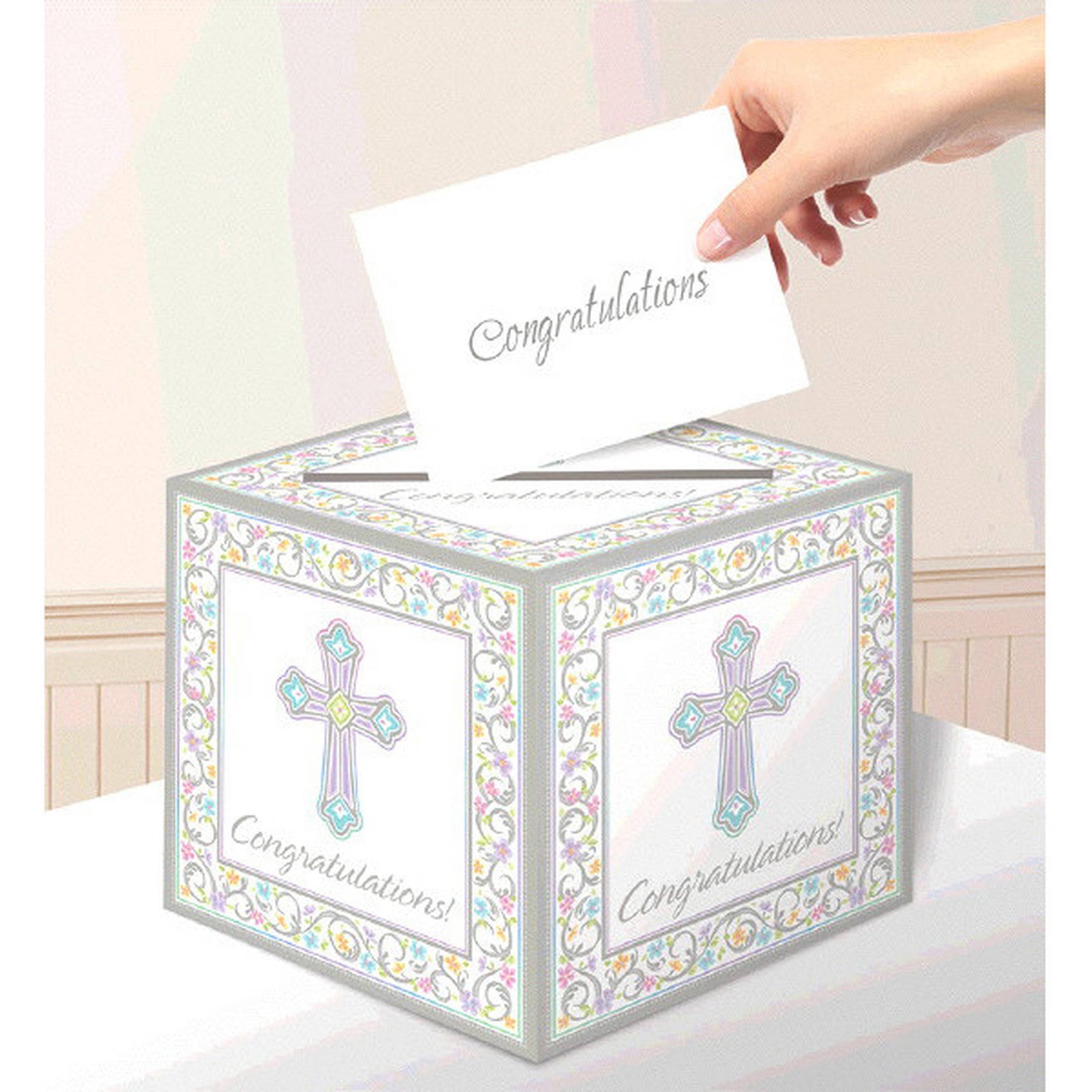 Blessed Day Card Box Holder