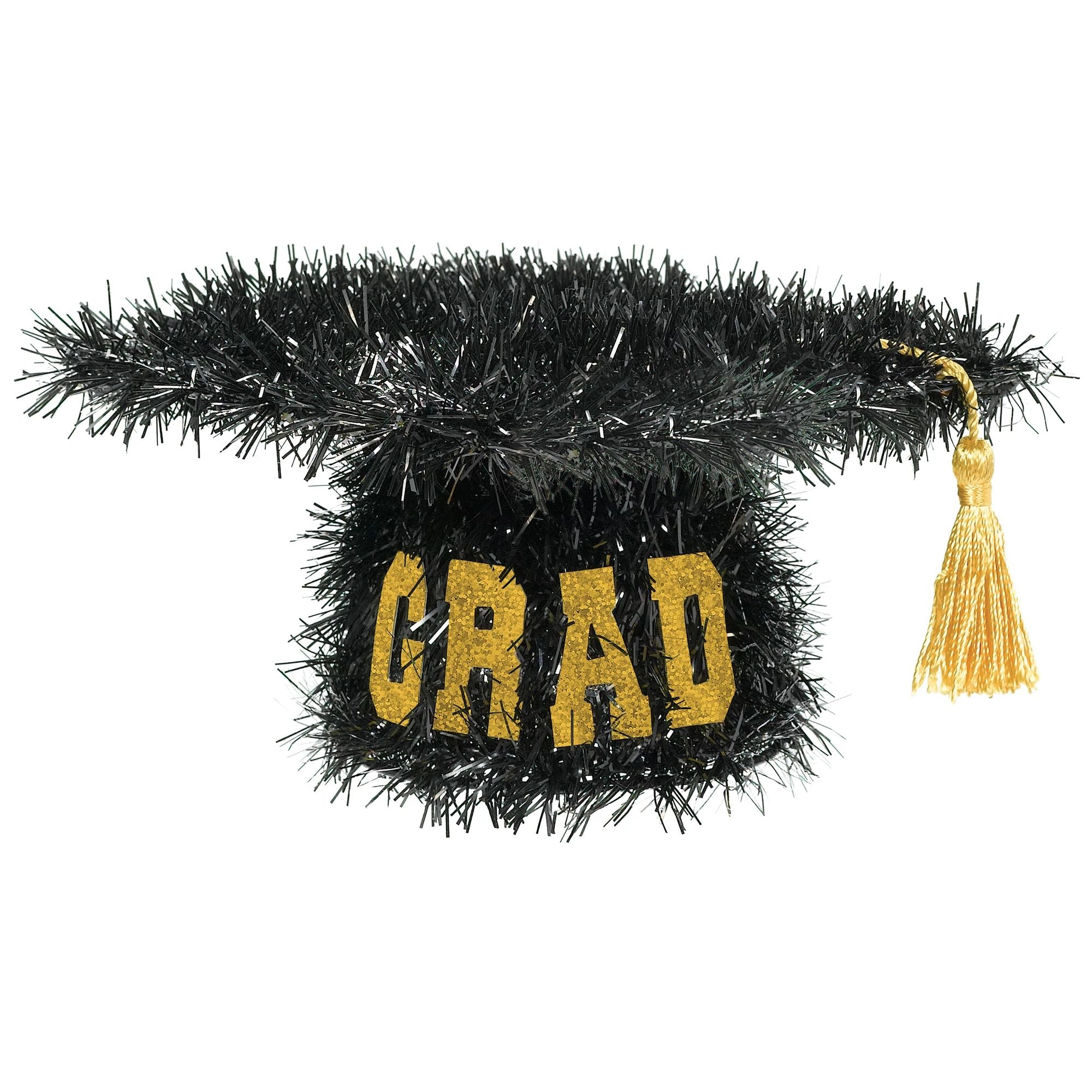 Mini Tinsel Graduation Cap