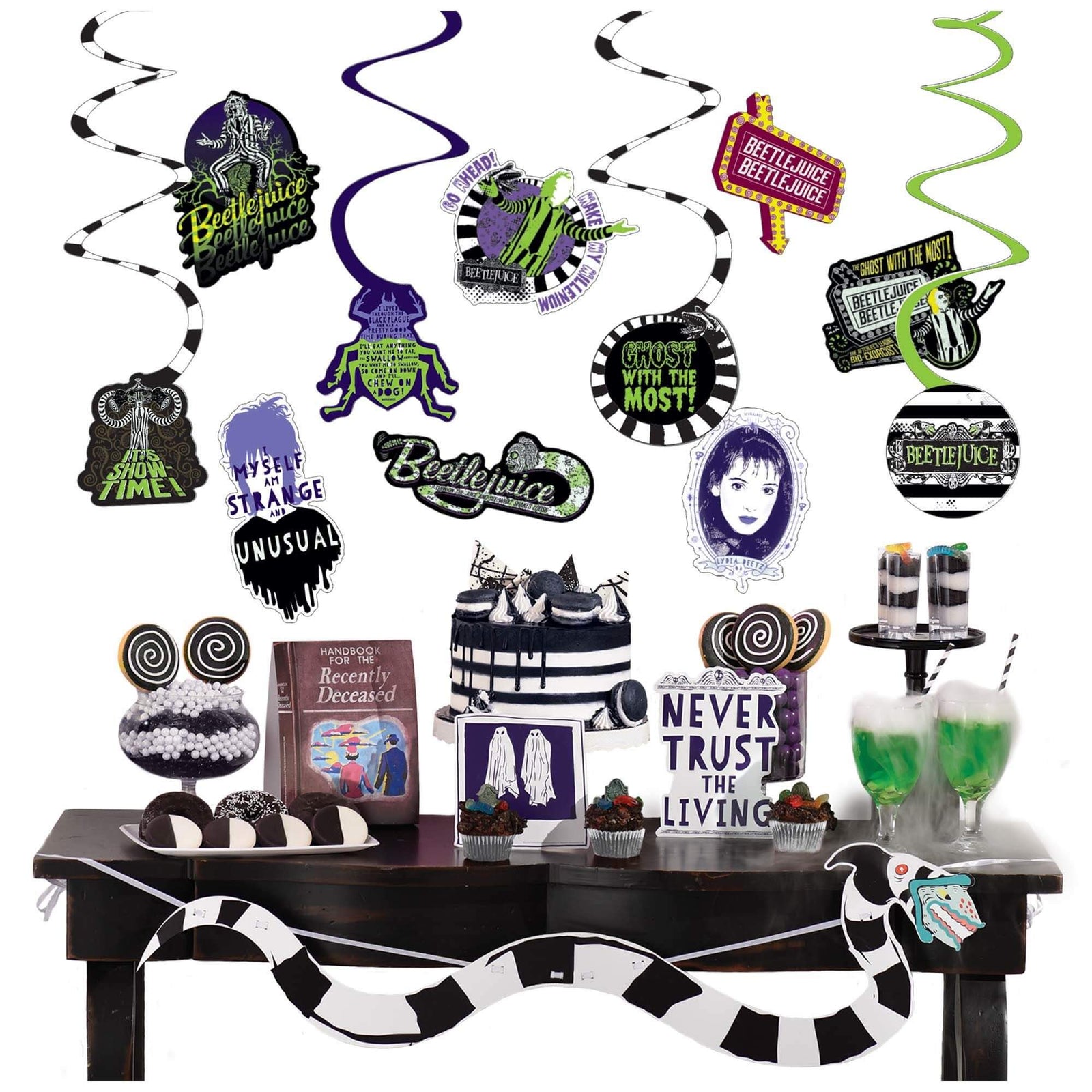 Beetlejuice Room Decorating Kit