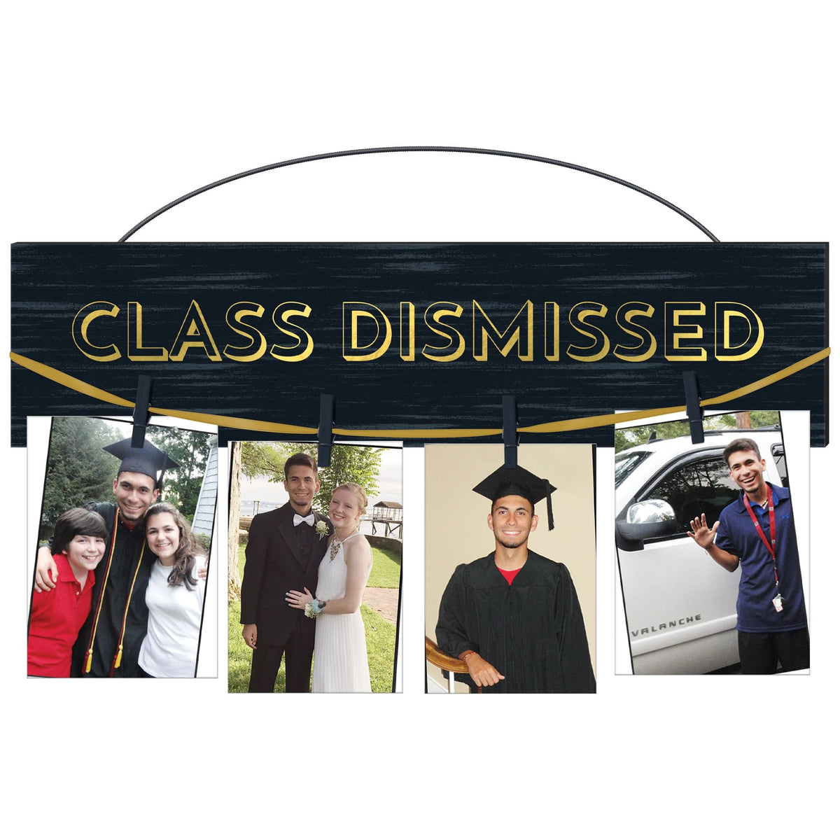 Class Dismissed Hanging Picture Holder