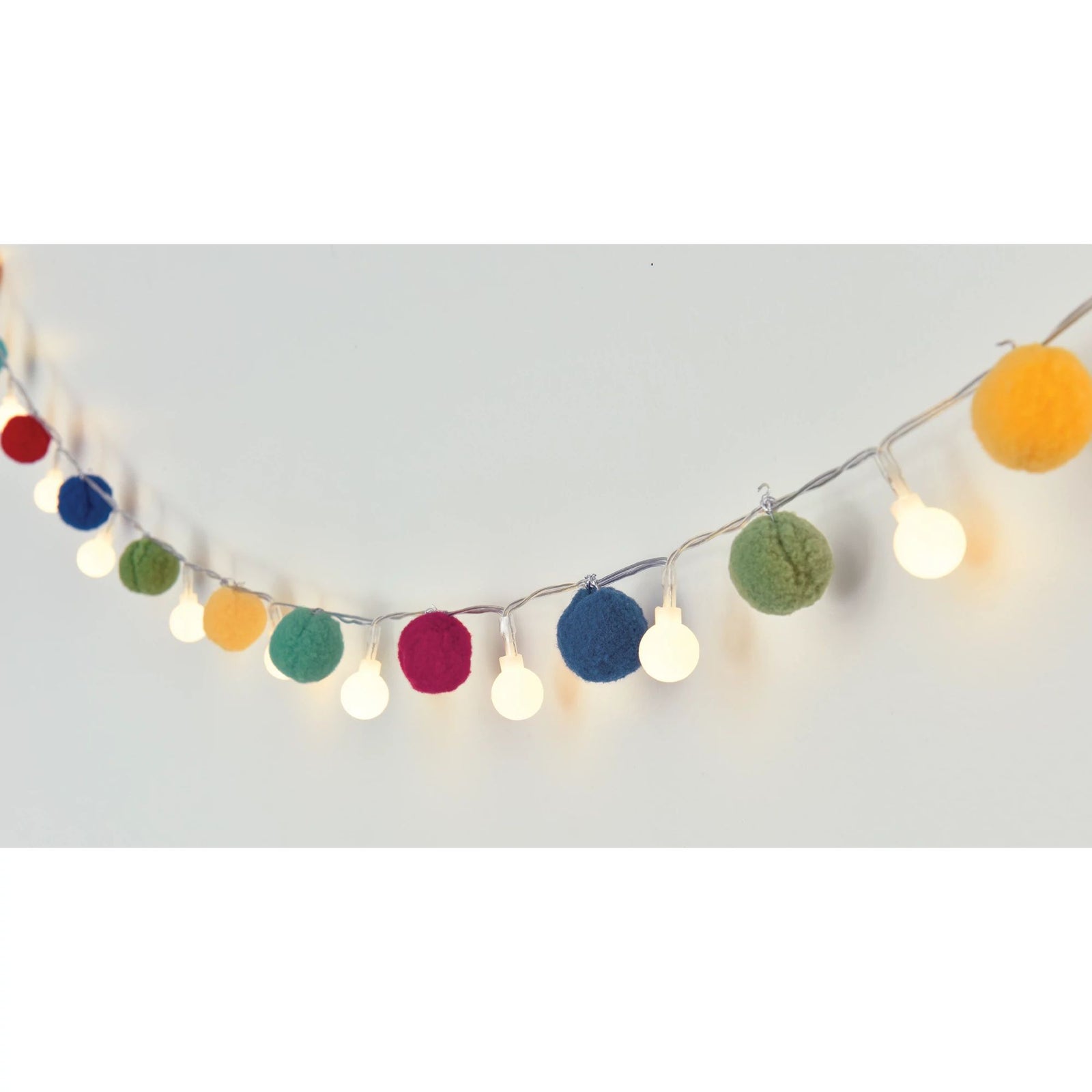 Boho Pom Pom String Lights