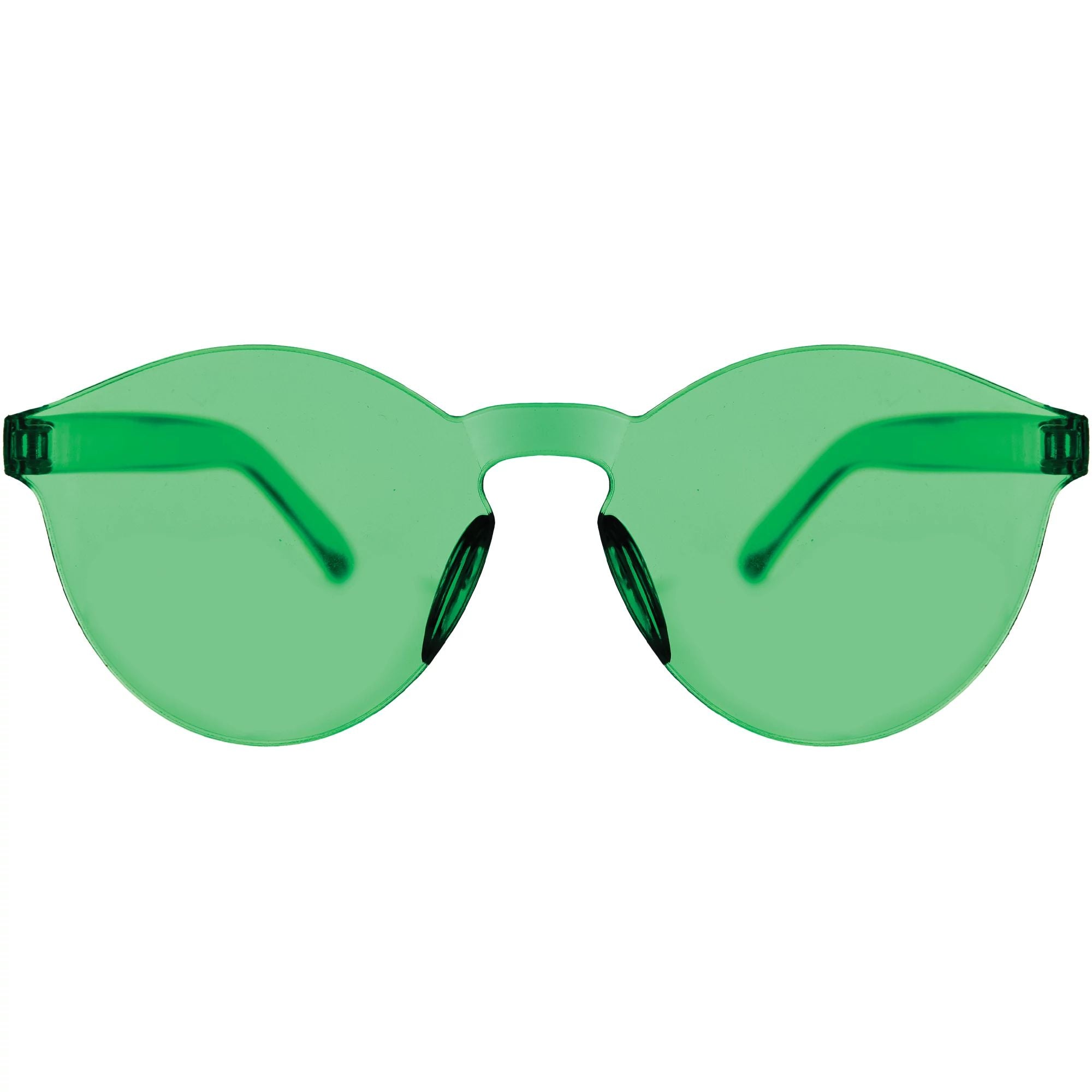 Frameless Colored Glasses - Green