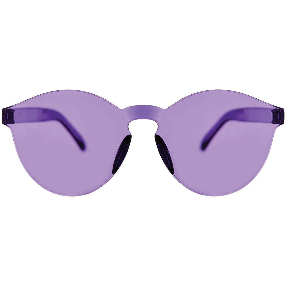 Frameless Colored Glasses - Purple