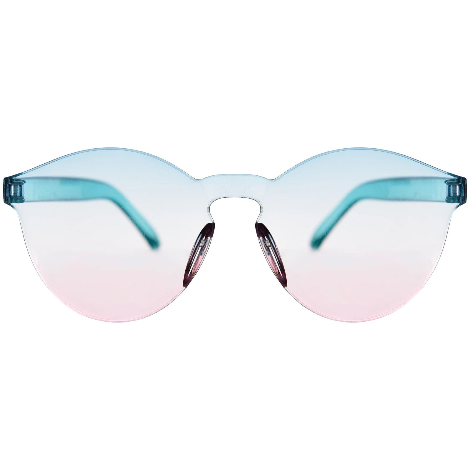 Frameless Colored Glasses - Pastel Ombre