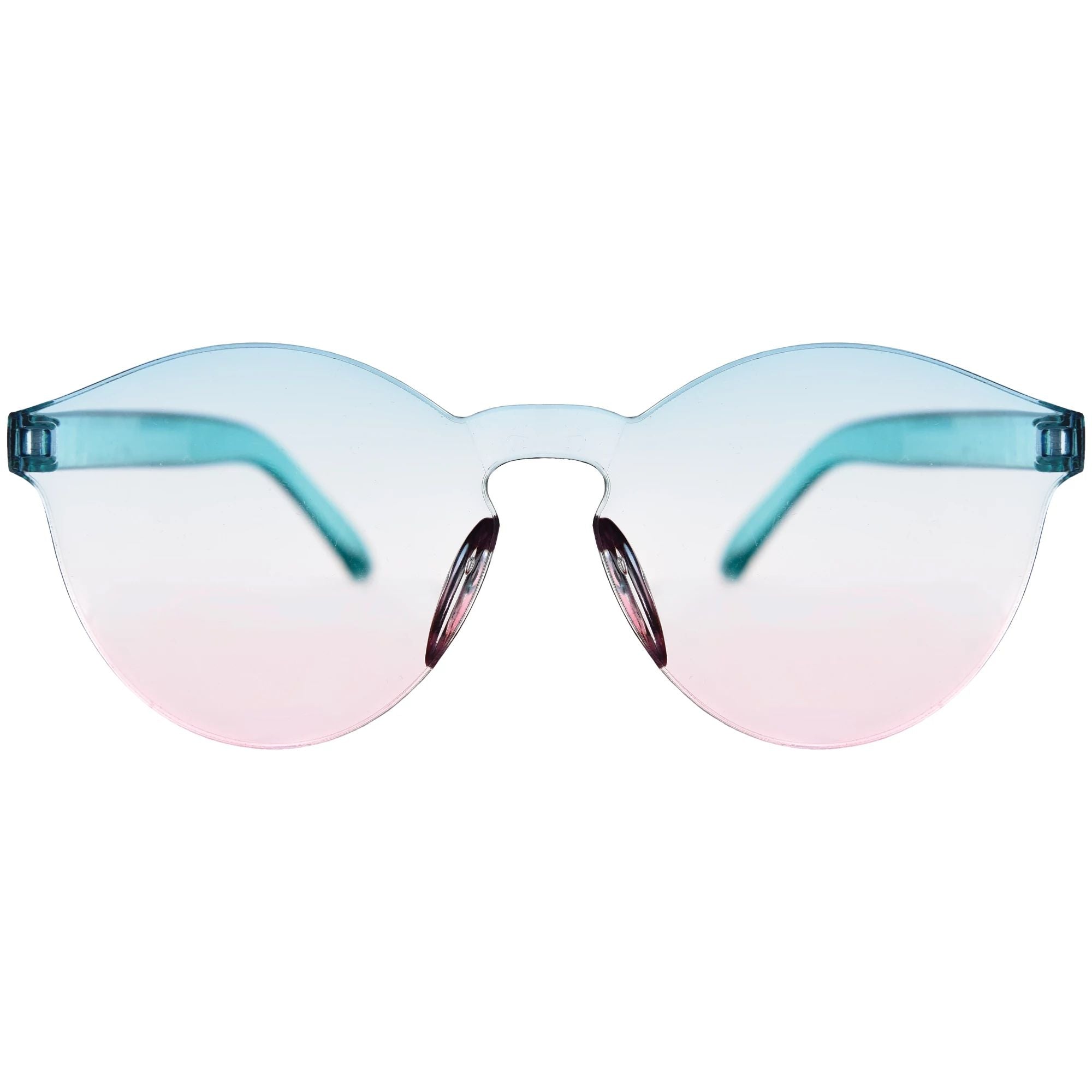 Frameless Colored Glasses - Pastel Ombre