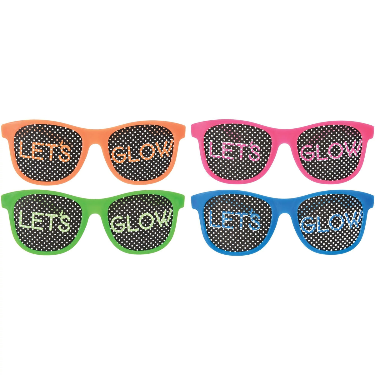 Let&#39;s Glow Crazy Printed Glasses