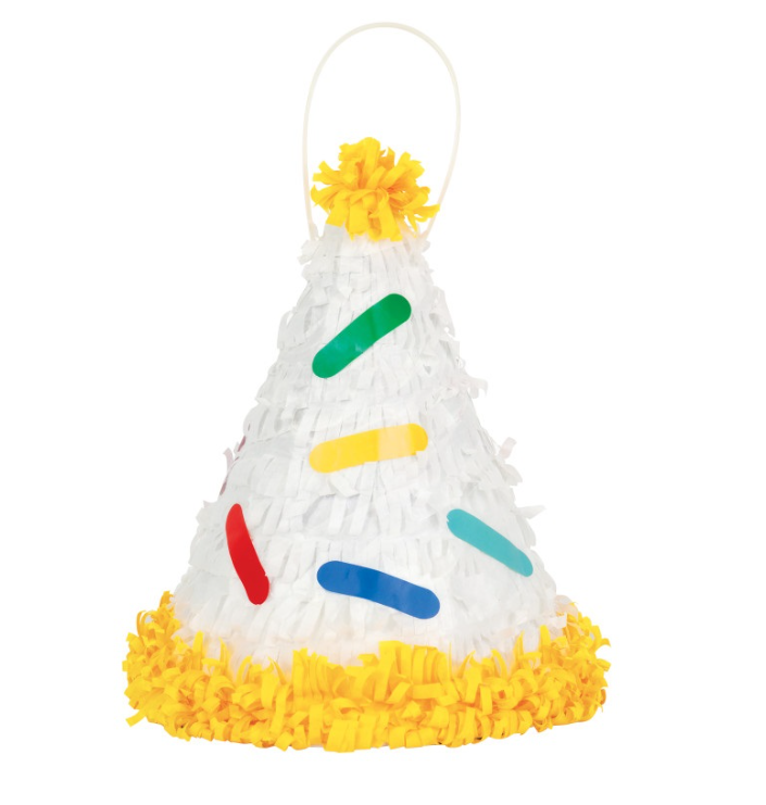 Mini Party Hate Shaped Pinata Favor