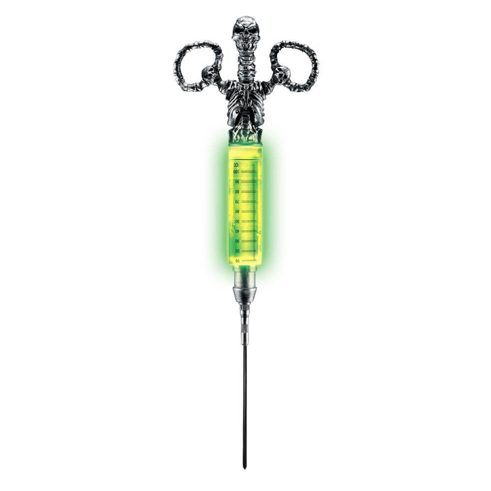 RADIOACTIVE GLOWING SYRINGE green