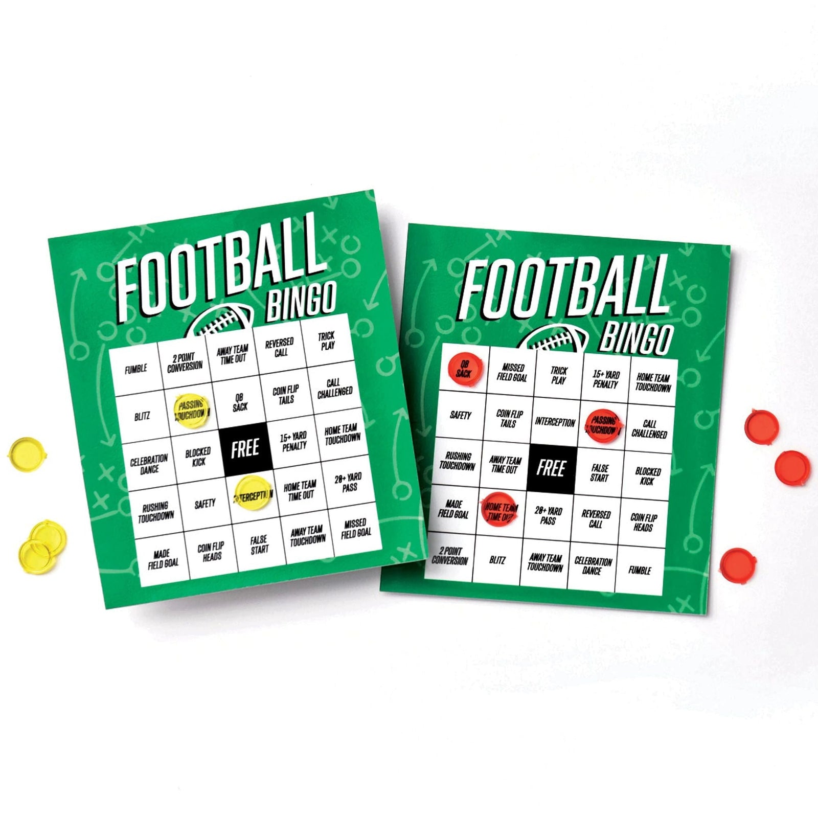 Ready Set Football Bingo Game