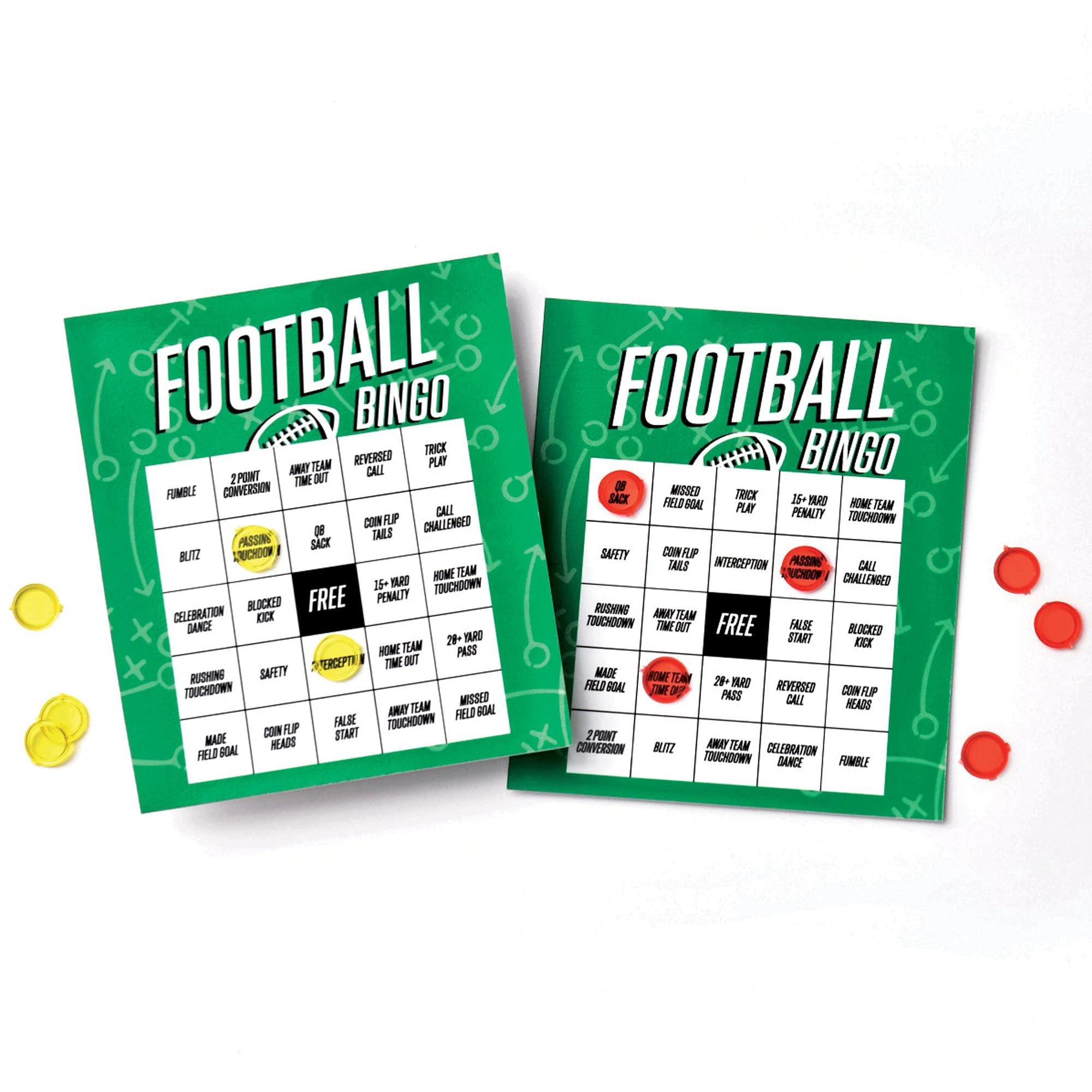 Ready Set Football Bingo Game