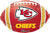 J4 NFL Kansas City Chiefs Football 17" Mylar Balloon