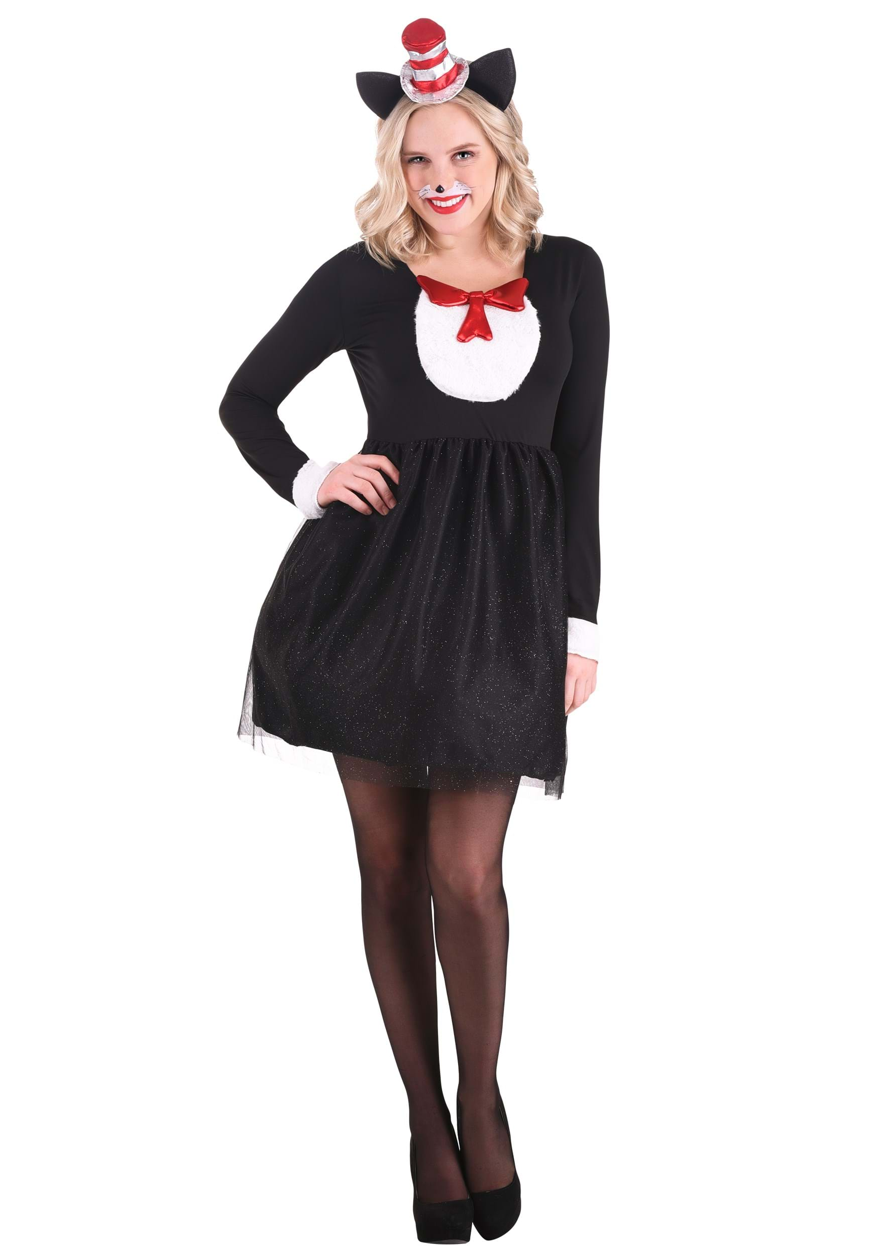 Dr. Seuss Women's Cat in the Hat Adult Costume