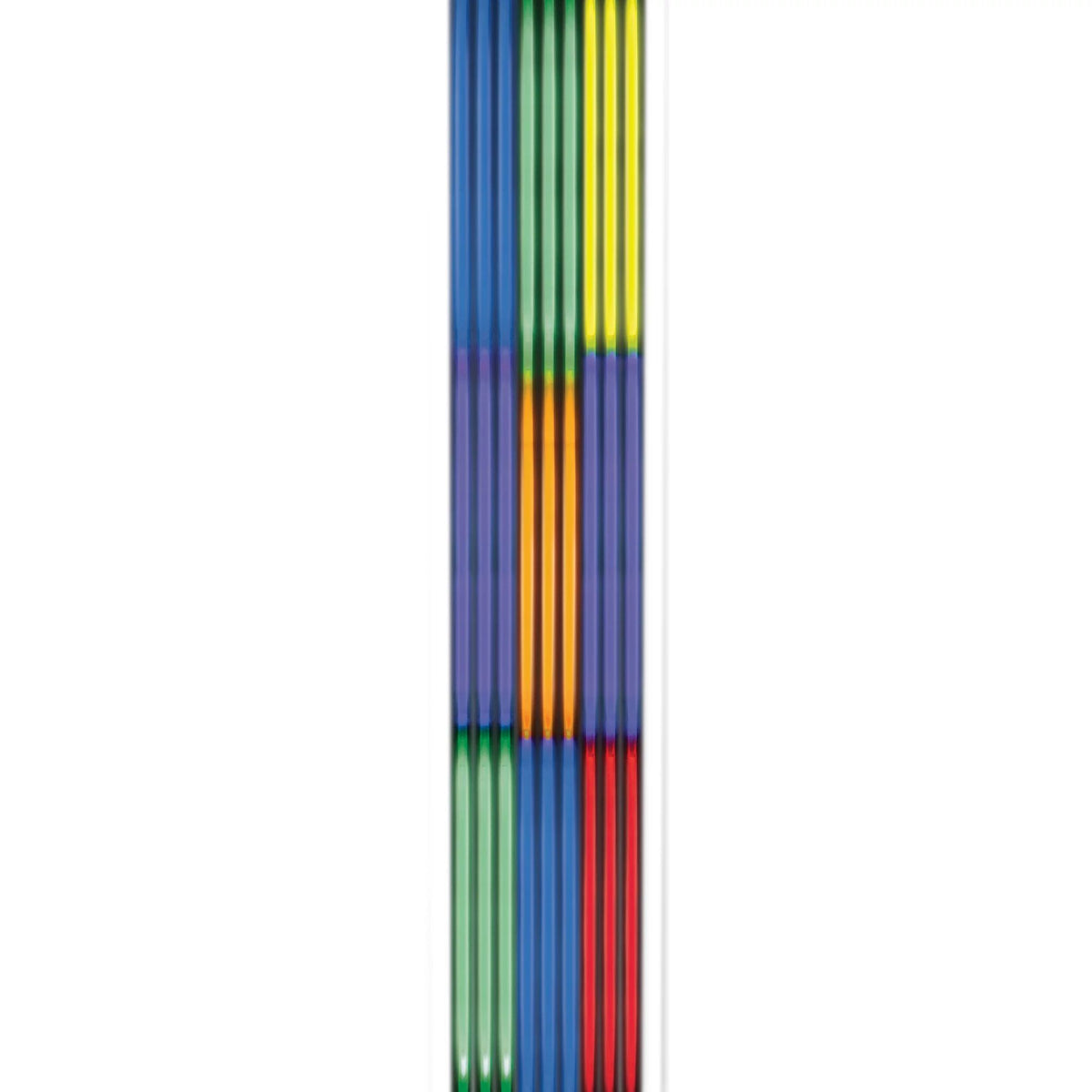 Tricolor Rainbow 22&quot; Glow Stick Mega Multi Pack