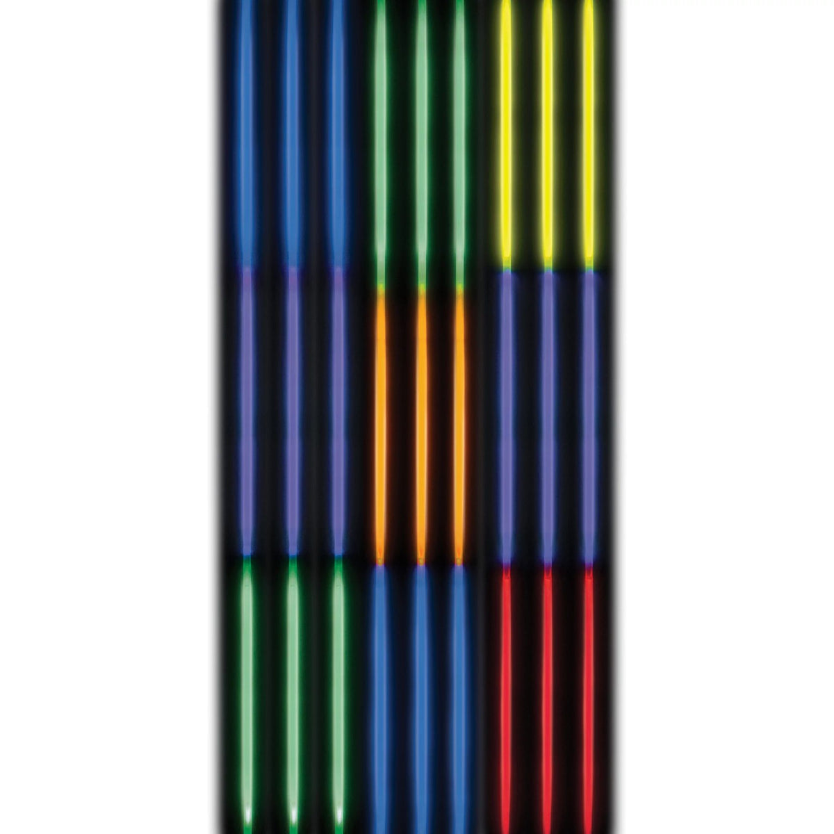 Tricolor Rainbow 8&quot; Glow Sticks