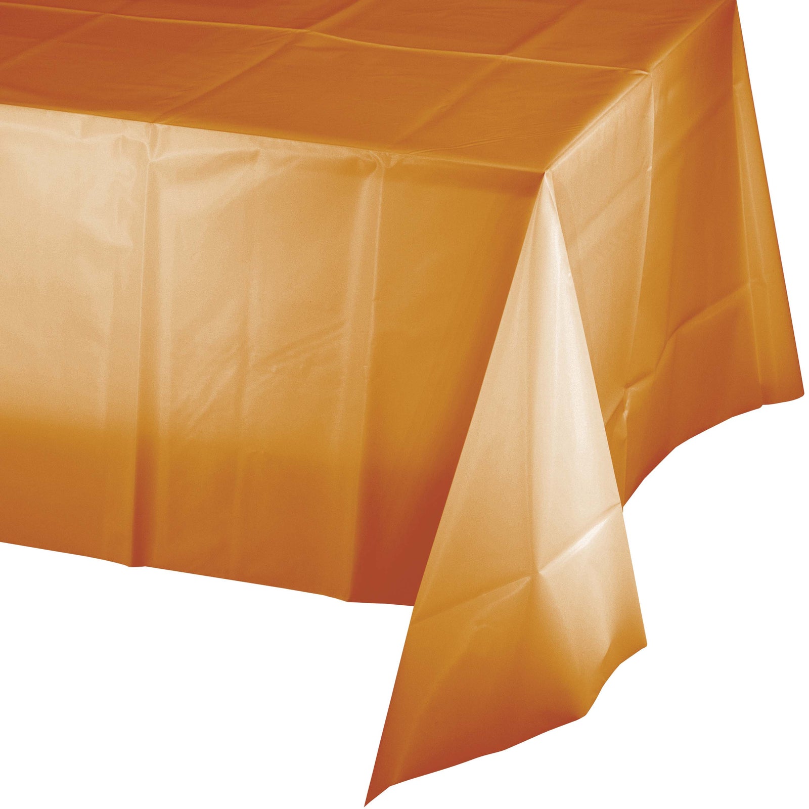 Pumpkin Spice Plastic Table cover