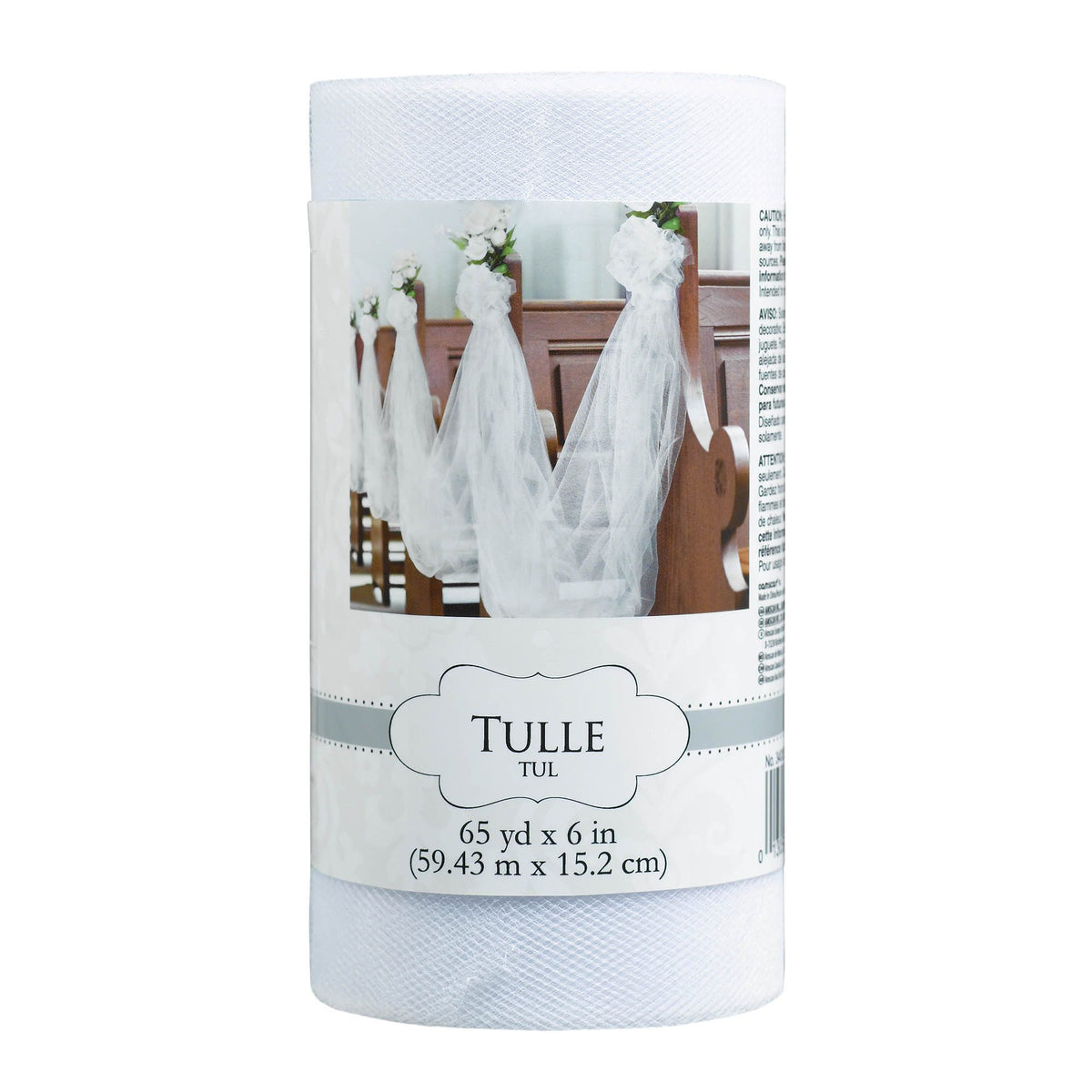 Tulle Spool - White