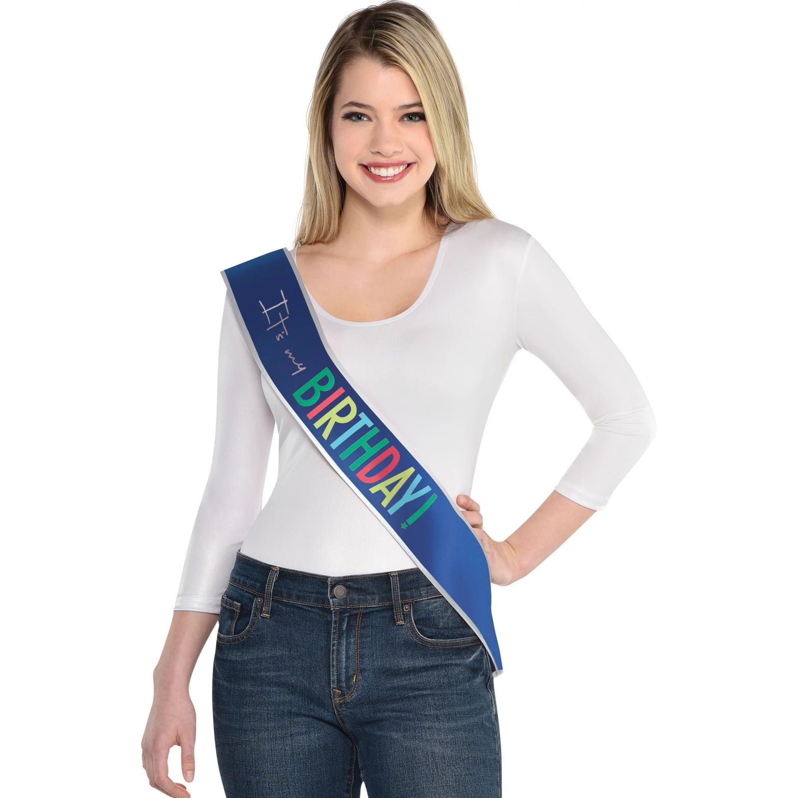 Modern Birthday Deluxe Sash