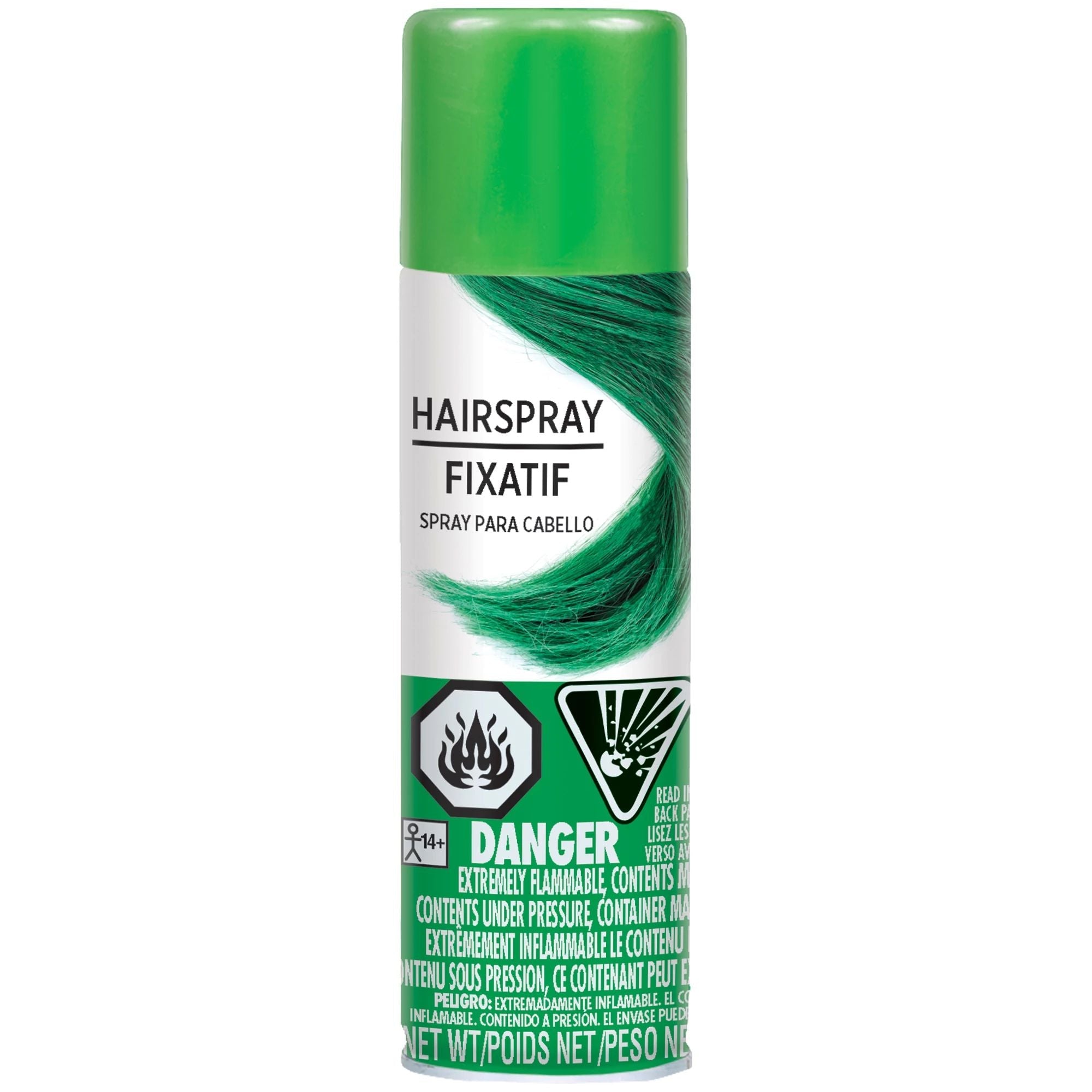 Green Hair Spray