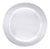 Clear Pebble Plastic Banquet Plates