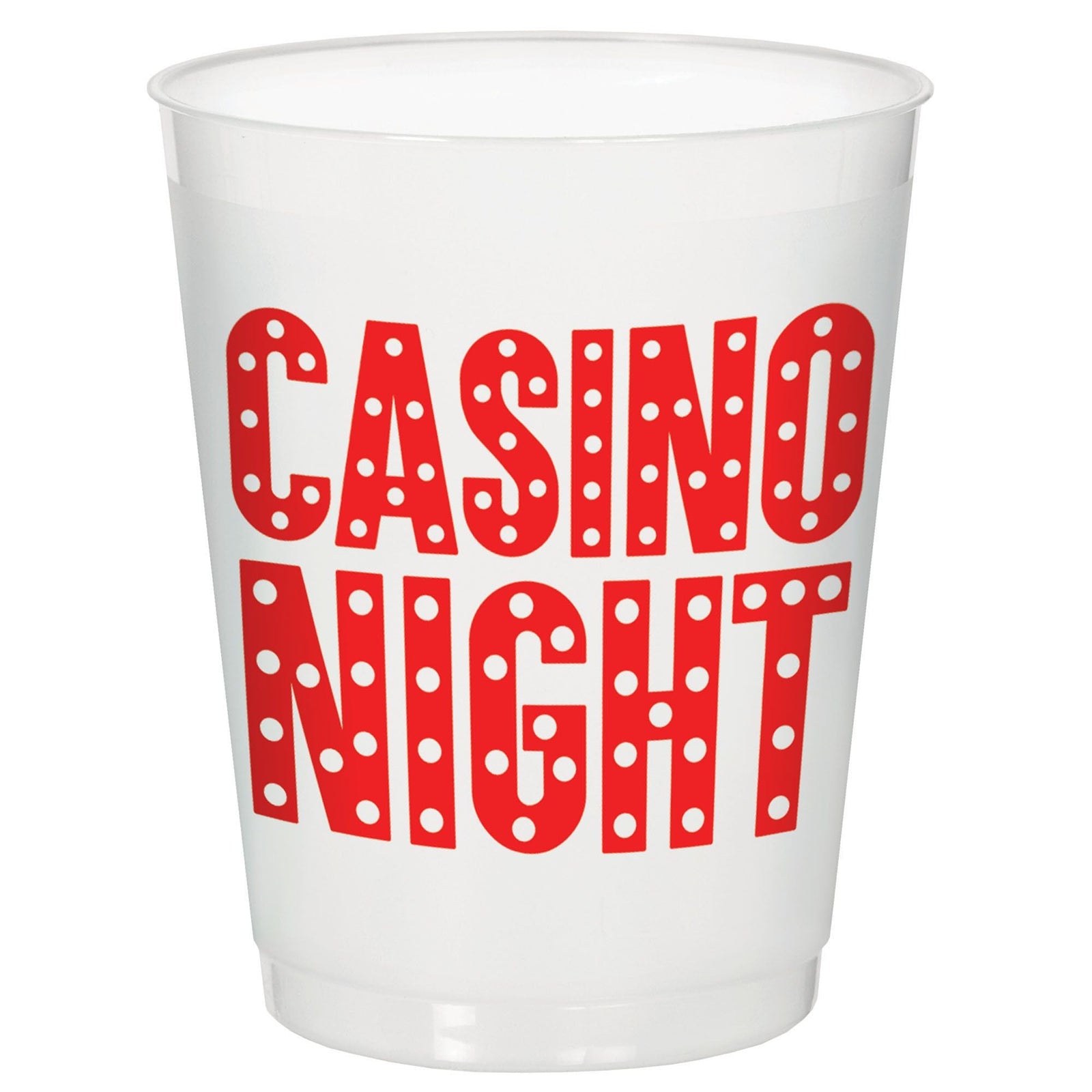 Casino Frosted Stadium Cup