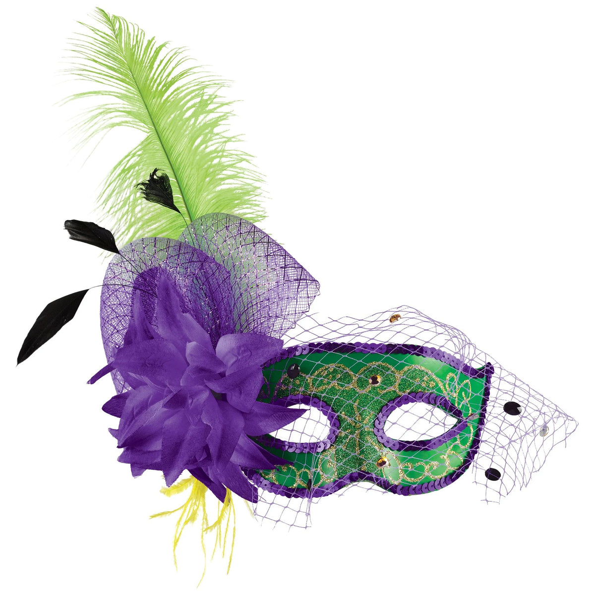 Mardi Gras Deluxe Mask