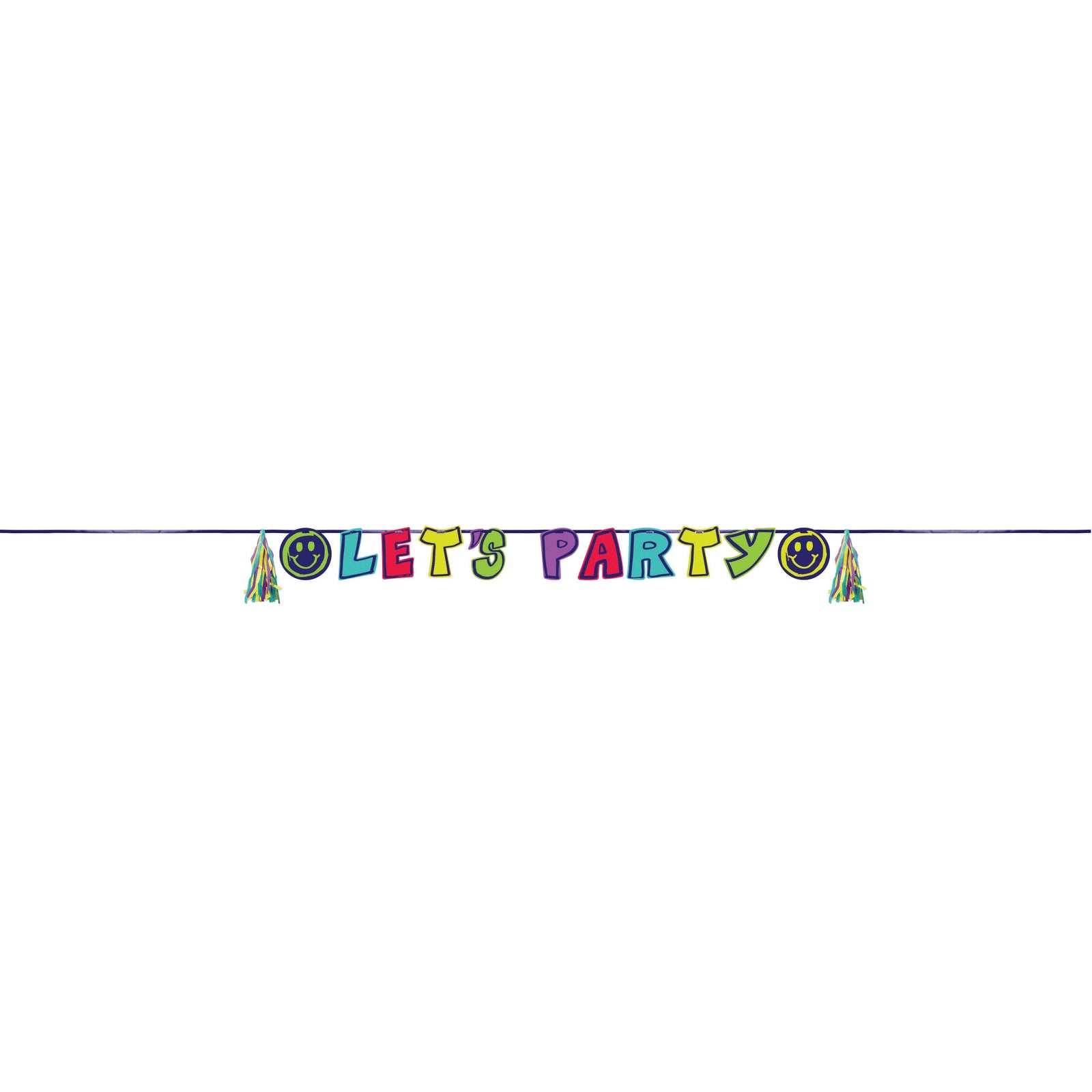 Letter Banner w/ Tassels Graffiti Party