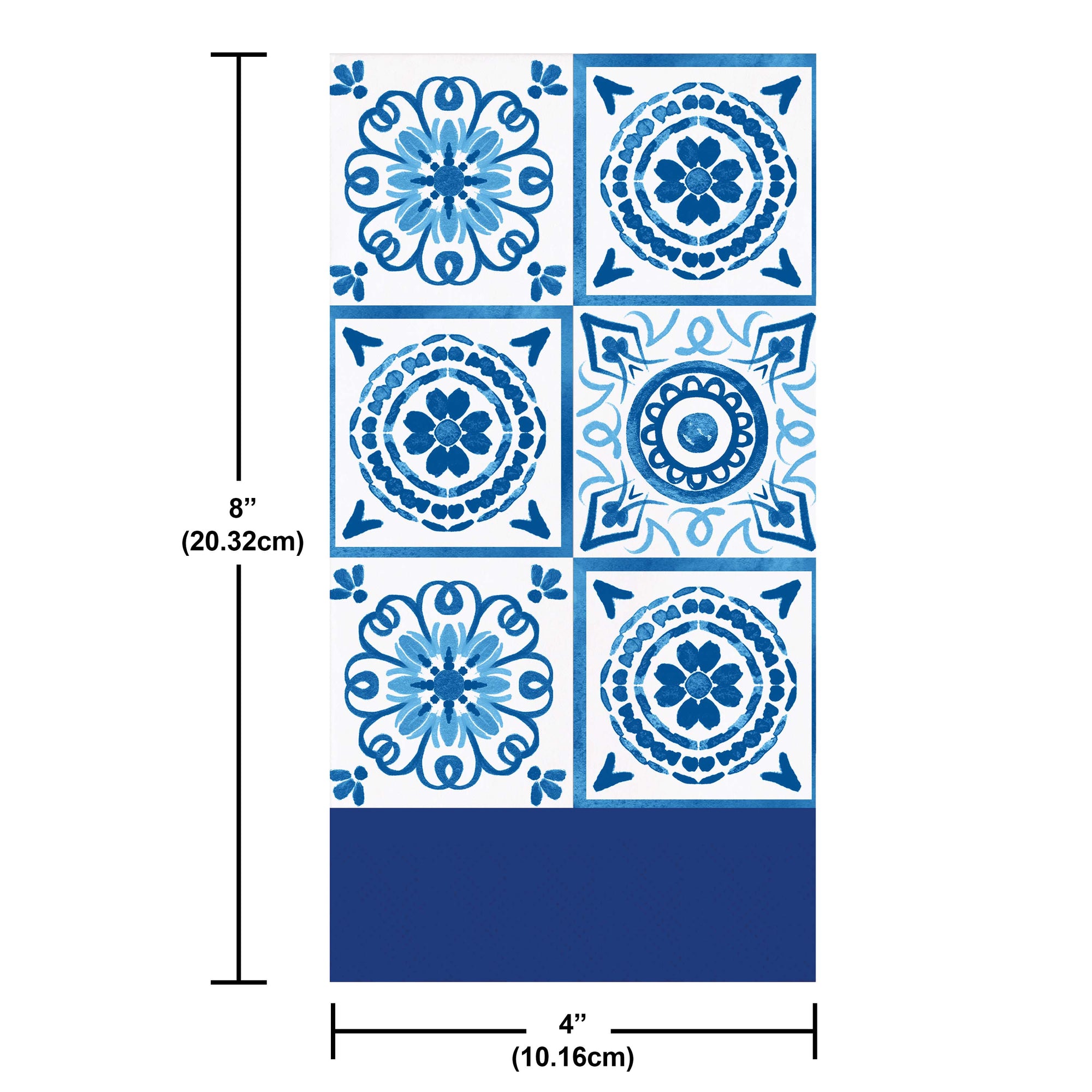 Guest Towel Blue Willow